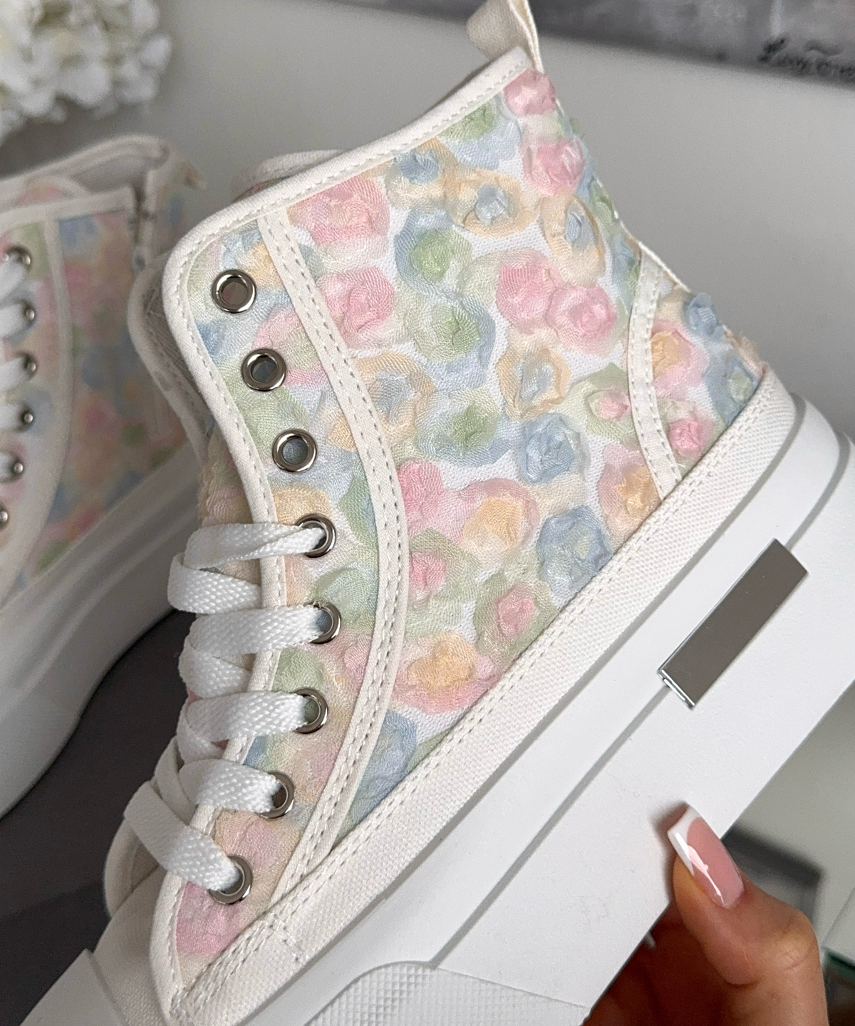 Sneakersy Millane pastelowe