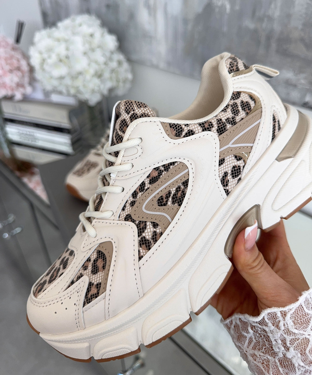 Sneakersy Ronja w cętki