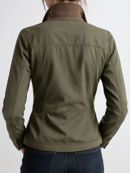 Aurane | Veste utilitaire en coton à poches plaquées