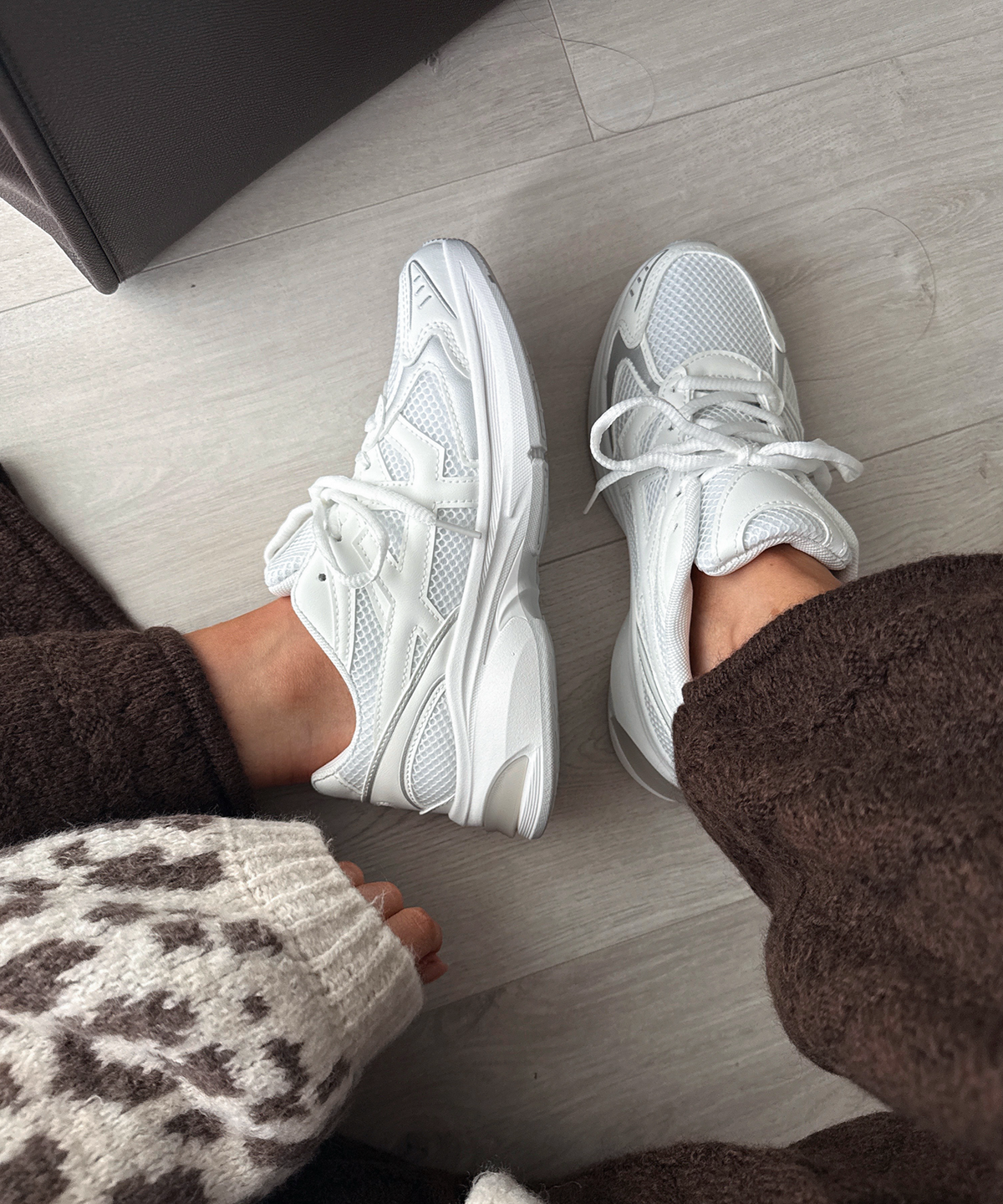 Sneakersy Saralea srebrne