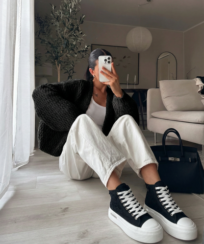 Sneakersy Millane czarne