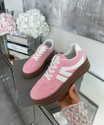 Sneakersy Zante różowe
