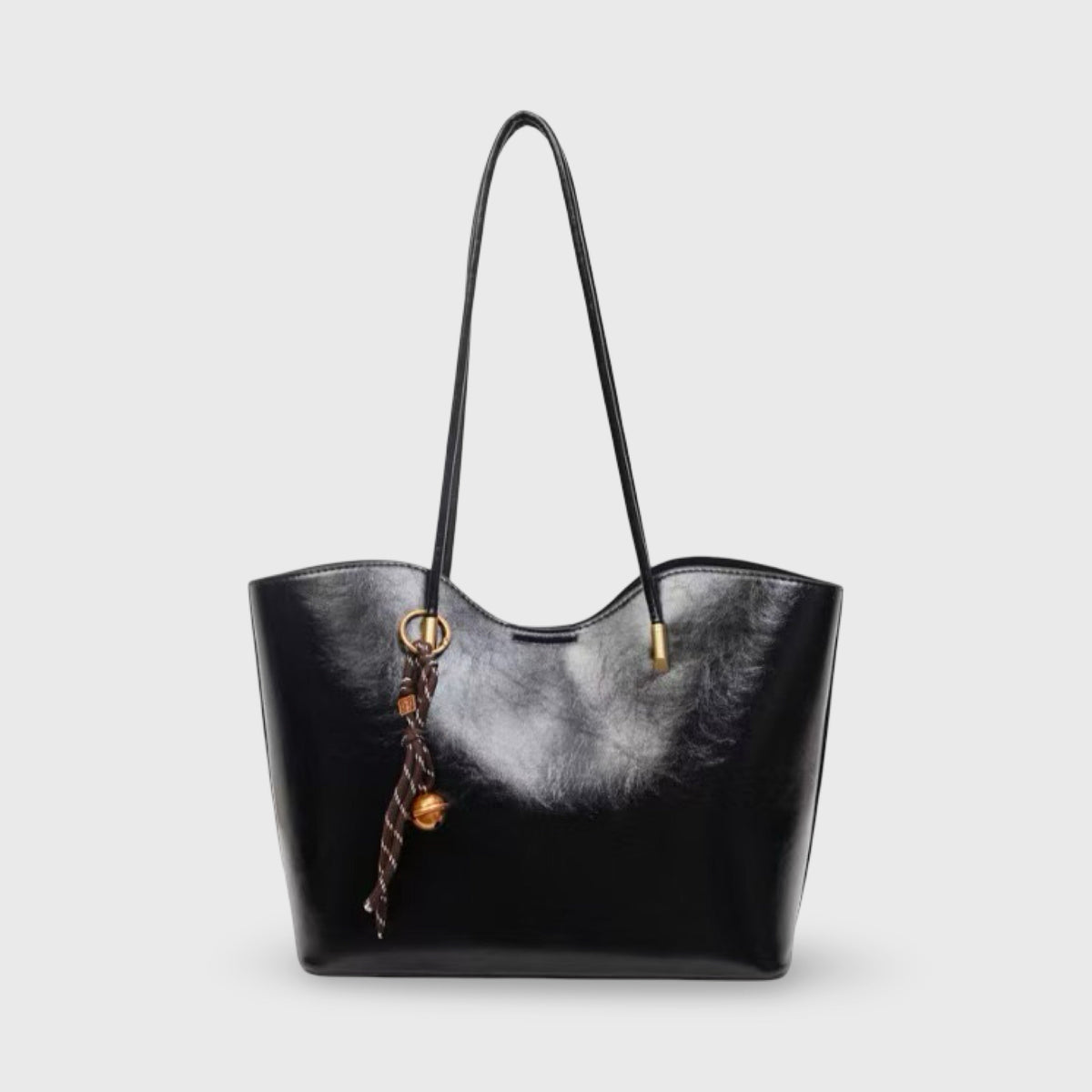 Sac cabas Sierra noir vu de face