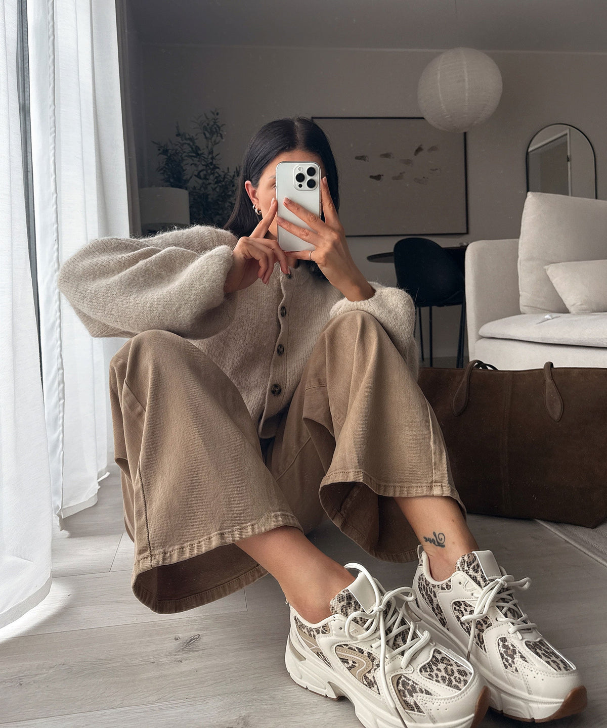 Sneakersy Ronja w cętki