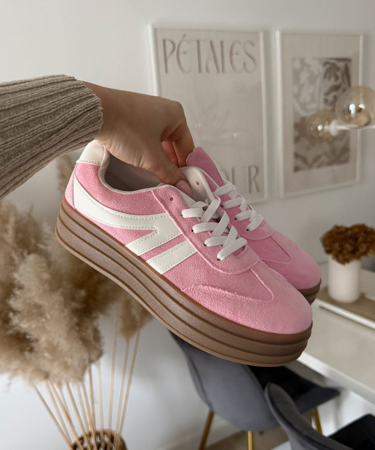 Sneakersy Zante różowe