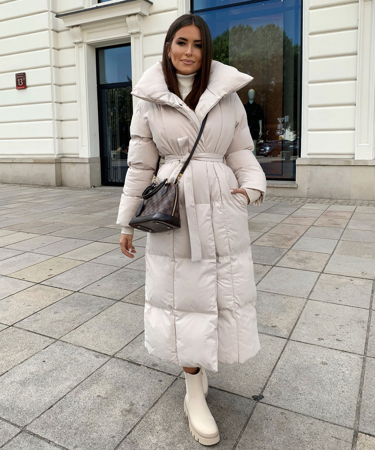 Botki Chelsea Nora beżowe
