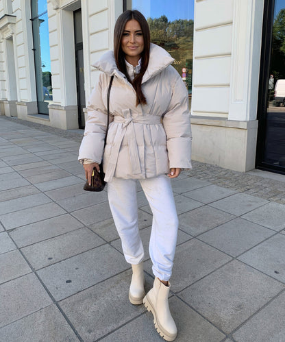 Botki Chelsea Nora beżowe