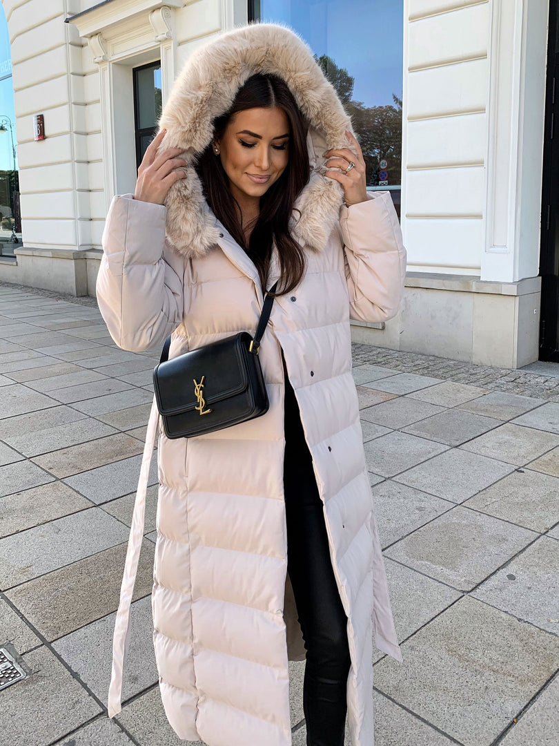 May – parka, kolor beżowy