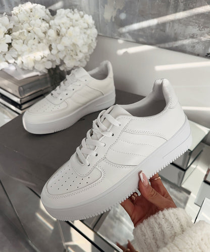 Sneakersy Sarai białe
