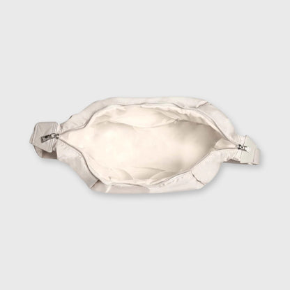 Sac bandoulière Nylon Souple crème, photo détail