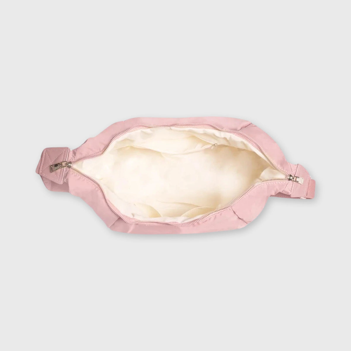 Sac bandoulière Nylon Souple rose, photo détail