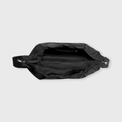 Sac bandoulière Nylon Souple noir, photo détail