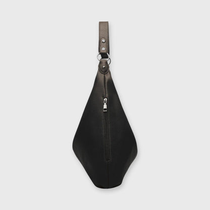 Sac hobo Cassie noir vu de côté