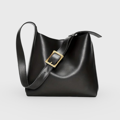 Sac porté épaule Journée Chic noir, photo détail