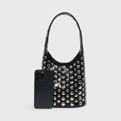 Sac seau Crissy noir, photo détail