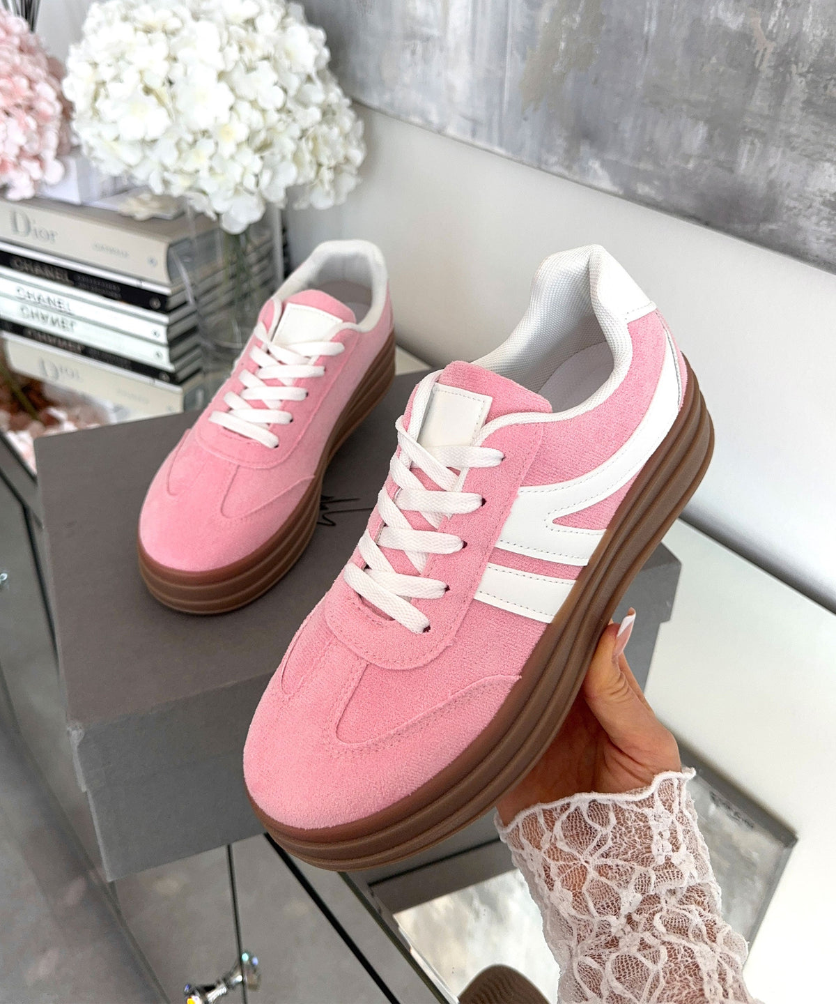 Sneakersy Zante różowe