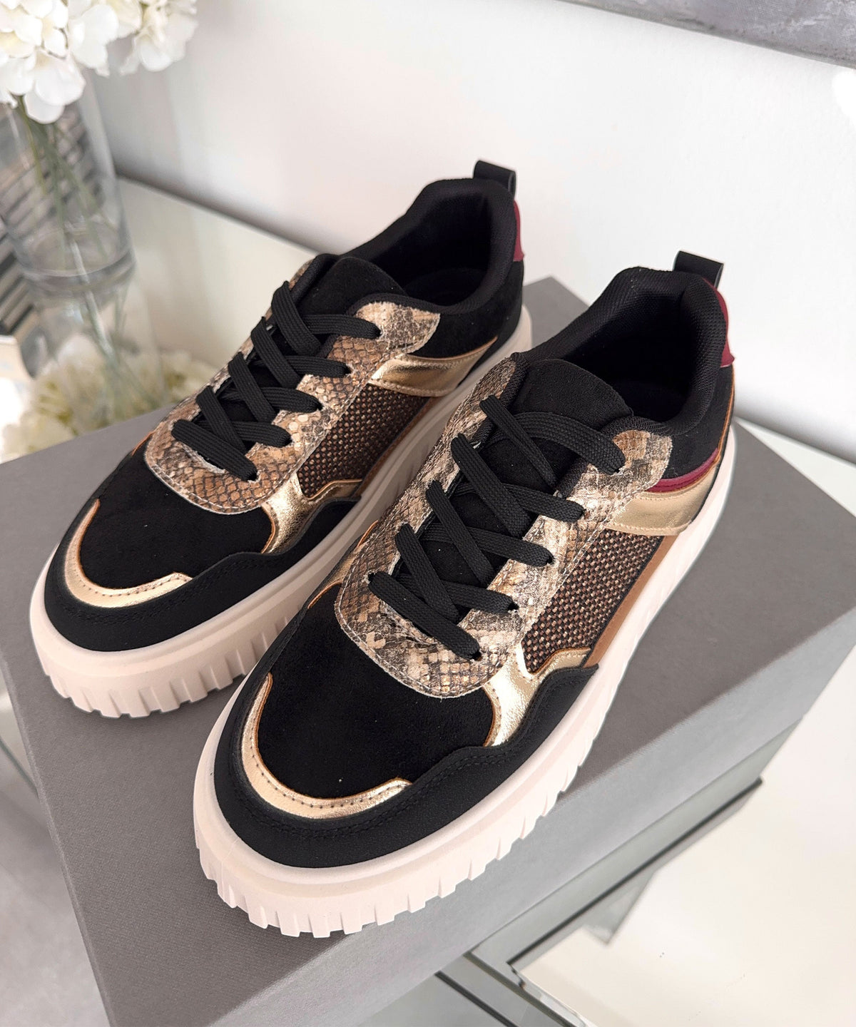 Sneakersy Daria czarne