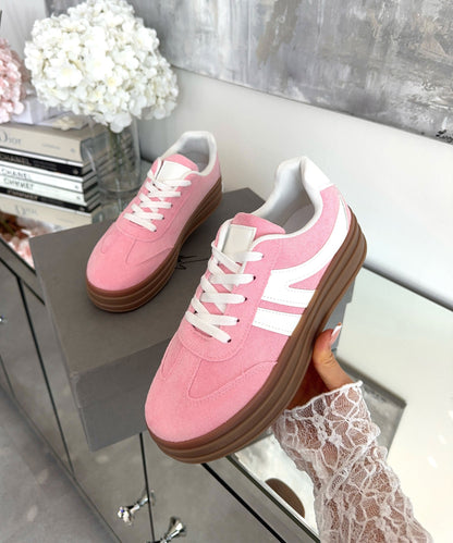 Sneakersy Zante różowe