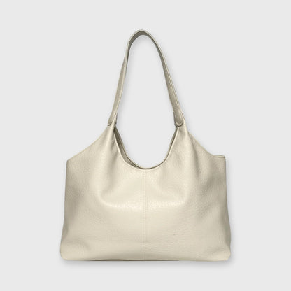 Sac cabas Hanaé crème vu de face