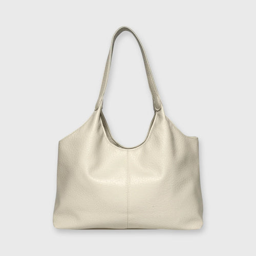 Sac cabas Hanaé crème vu de face