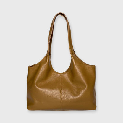 Sac cabas Hanaé curry vu de face