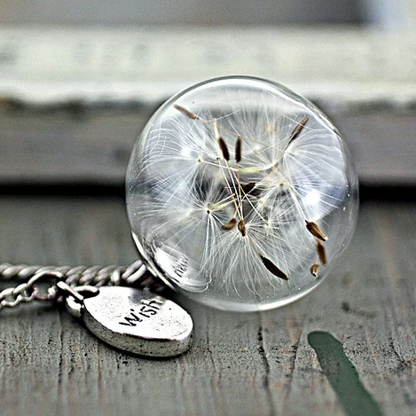 Pissenlit | Collier avec aigrettes – Vue 01