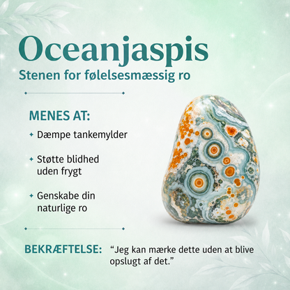 Paix Intérieure – Bracelet en jaspe océan | 6 mm – image 3