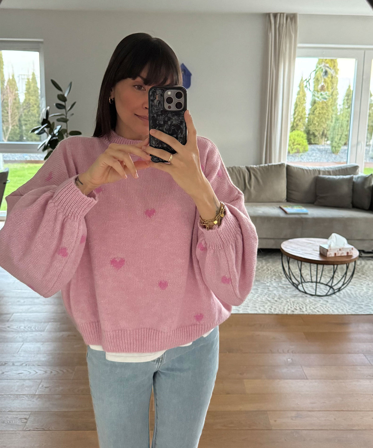 Joslin | Miękki sweter oversize