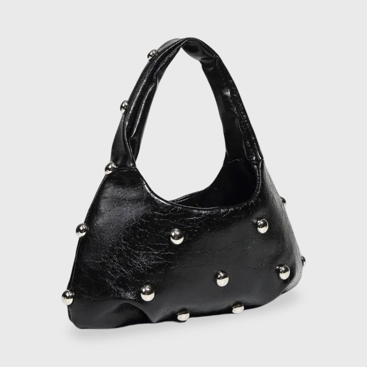 Sac porté épaule Joie noir vu de côté