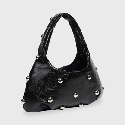 Sac porté épaule Joie noir vu de côté