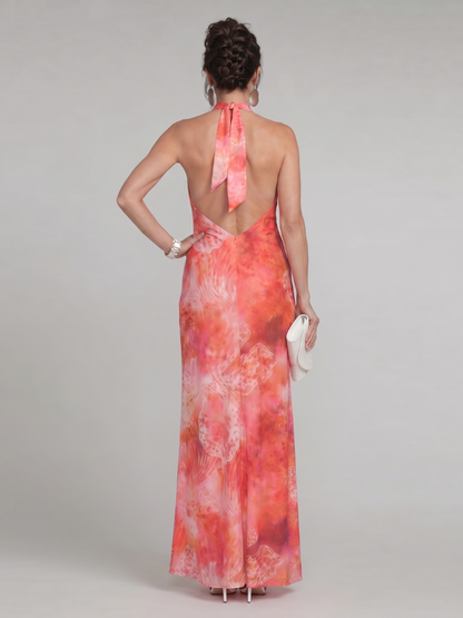 Prune — Robe longue dos nu près du corps