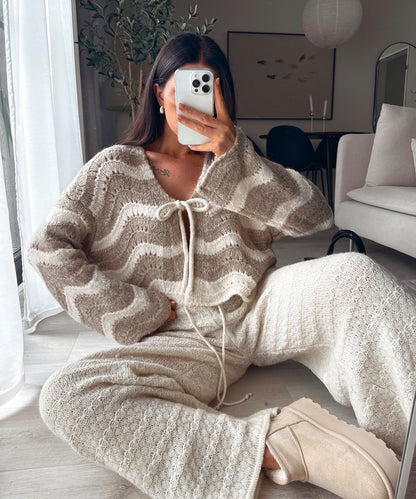 Botki Nina beżowe