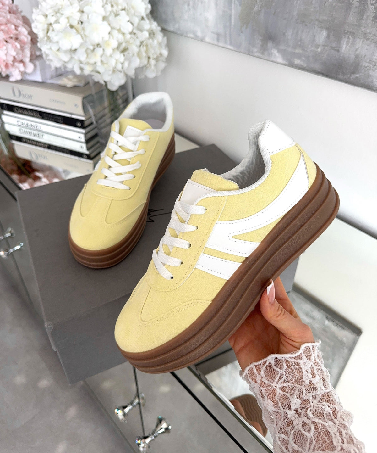 Sneakersy Zante żółte