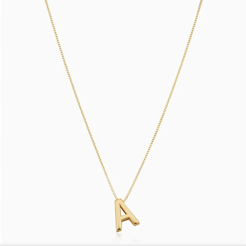Lettre | Collier avec initiale – Vue 01