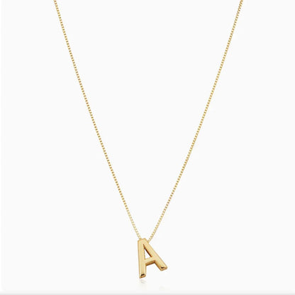 Lettre | Collier avec initiale – Vue 01
