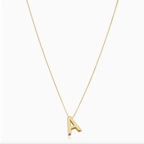 Lettre | Collier avec initiale – Vue 01