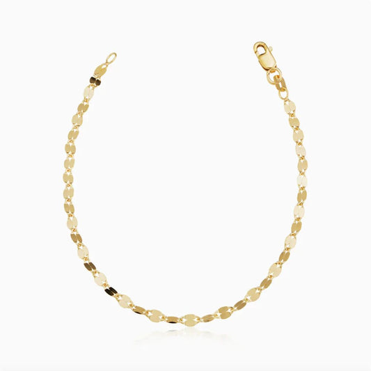 Cabaret | Fin bracelet chaîne doré – Vue 01