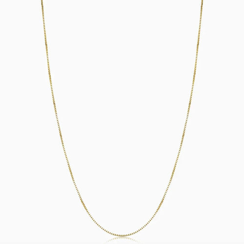 Bérénice | Collier à chaîne carrée – Vue 01