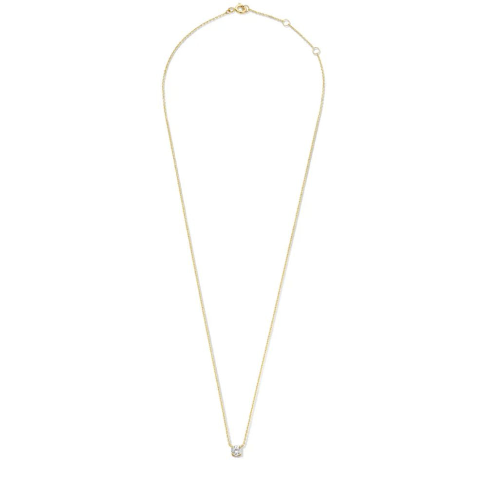 Clarisse | Collier avec pierre claire solitaire – Vue 02