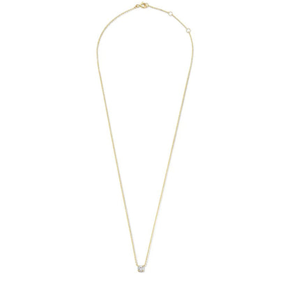 Clarisse | Collier avec pierre claire solitaire – Vue 02