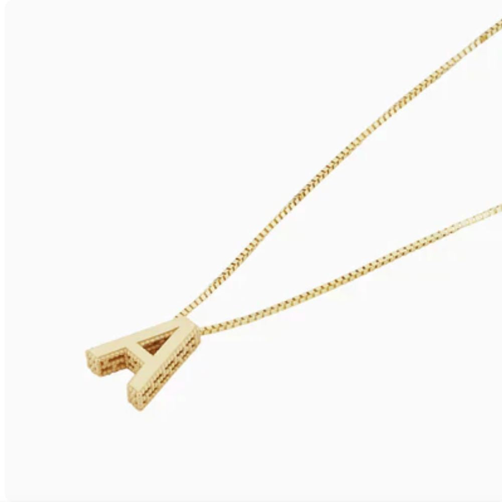 Lettre | Collier avec initiale – Vue 02