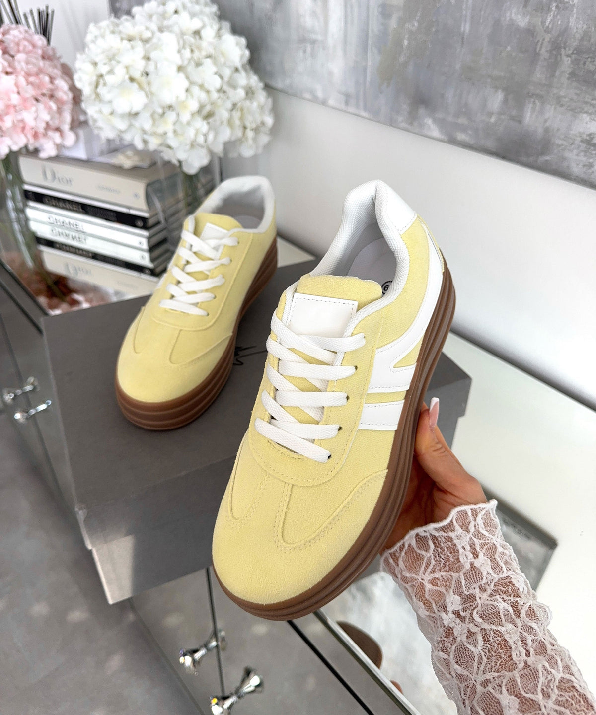 Sneakersy Zante żółte