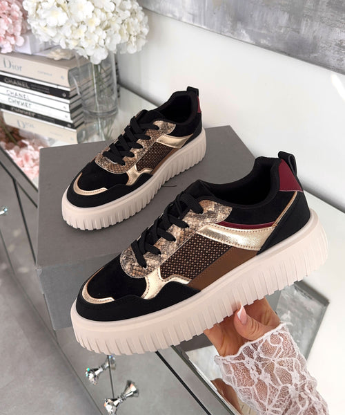 Sneakersy Daria czarne