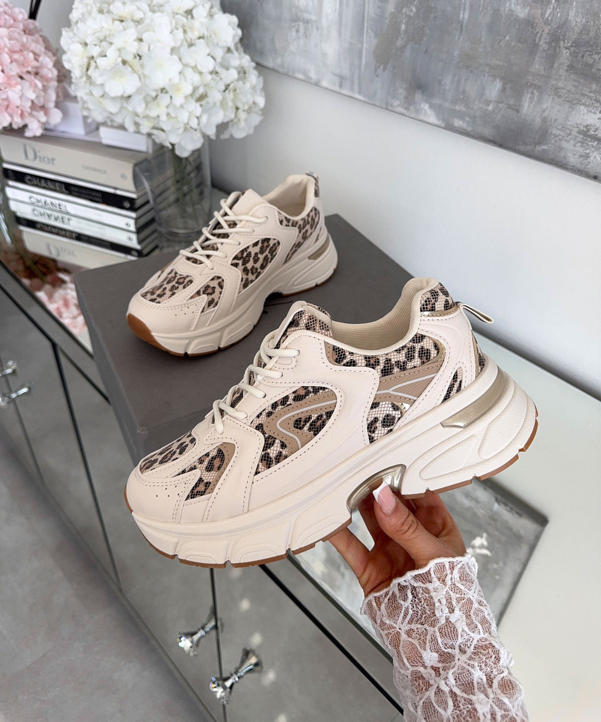 Sneakersy Ronja w cętki