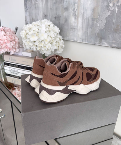 Sneakersy Lula brązowe