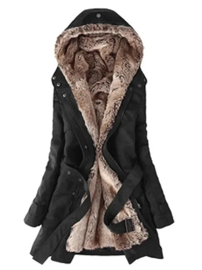 Lena – parka zimowa 3 w 1, kolor czarny