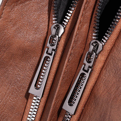 Sac porté épaule Valentine cognac vu de trois quarts