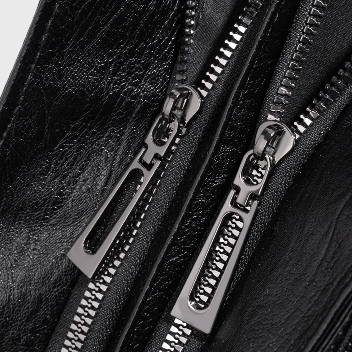 Sac porté épaule Valentine noir vu de côté