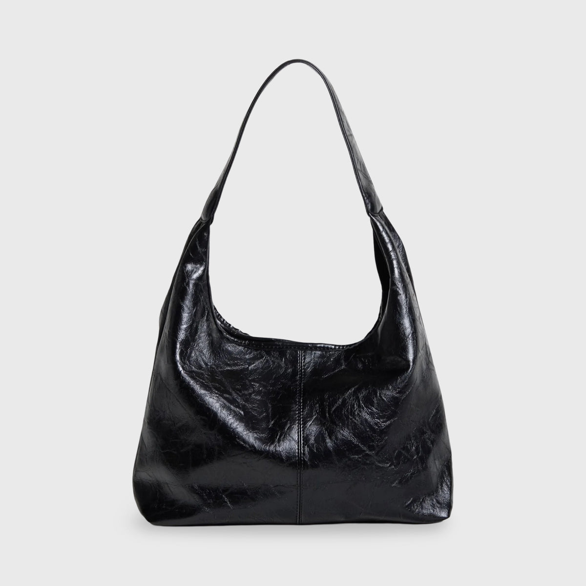 Cabas Vintage noir vu de face
