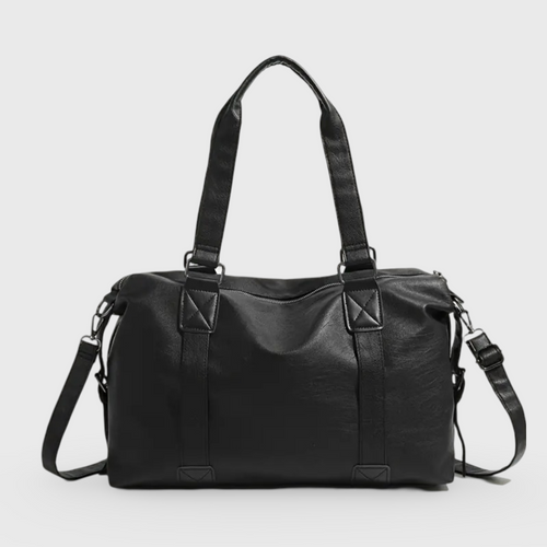 Sac de voyage Week-end noir vu de face